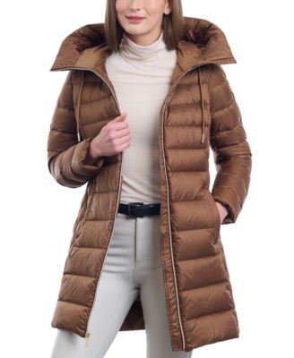 Women's Hooded Down Packable Puffer Coat, Created for Macy's