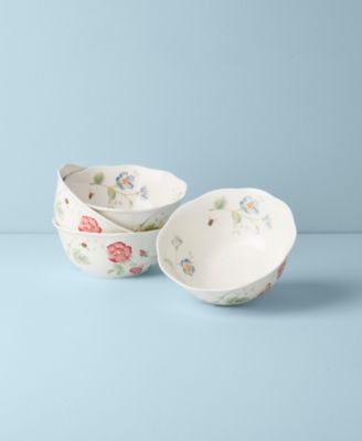 Butterfly Meadow Large All-Purpose Bowls, Set of 4