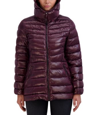Cole Haan Women's Shine Hooded Packable Puffer Coat - Macy's