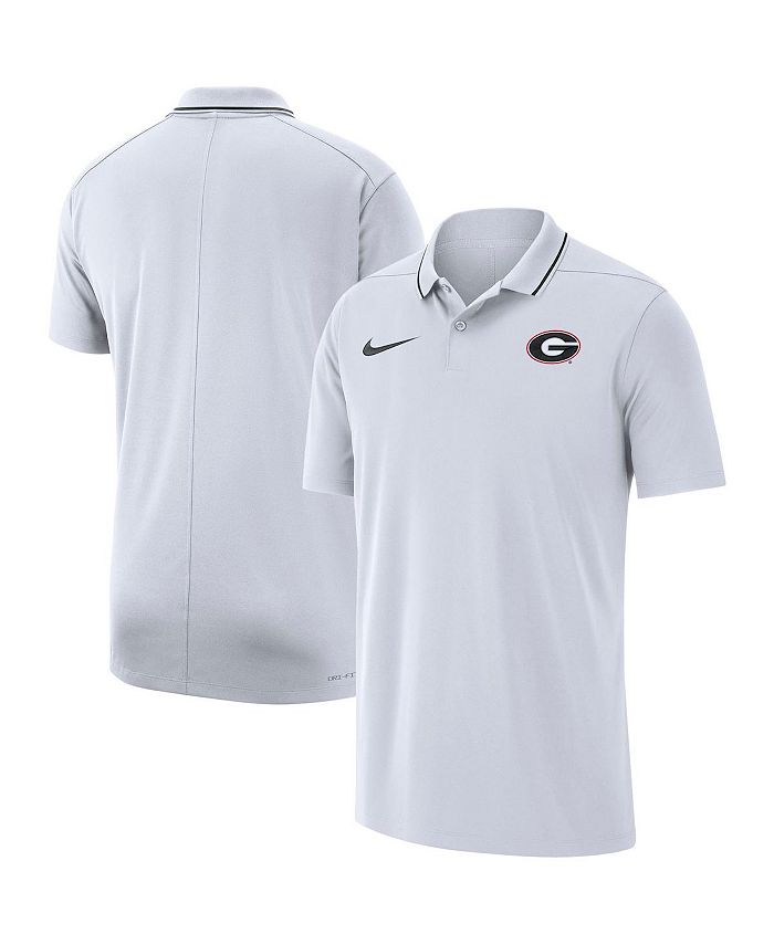 Nike Men's White Bulldogs Coaches Performance Polo Shirt Macy's