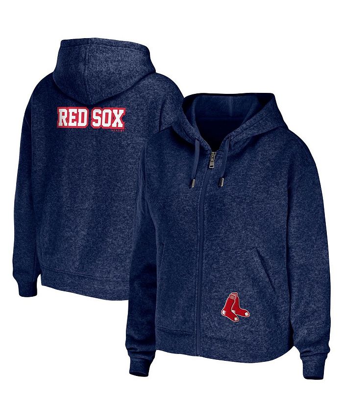 Women's Boston Red Sox Nike Gray Performance Pullover Hoodie