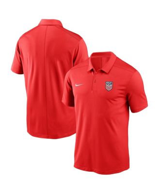 Men's Red USMNT Victory Performance Polo Shirt