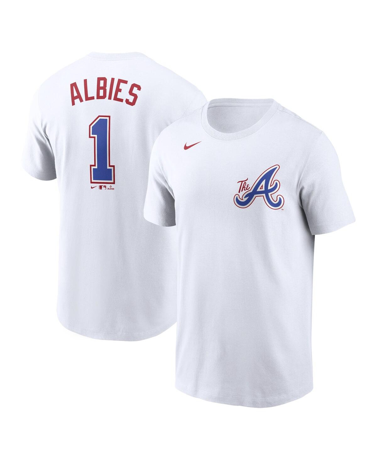 Nike Men's White Atlanta Braves 2023 City Connect Replica Jersey - Macy's