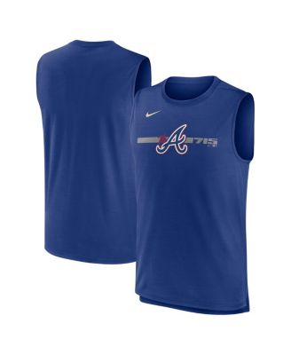 Men's Royal Atlanta Braves 2023 City Connect Muscle Tank Top