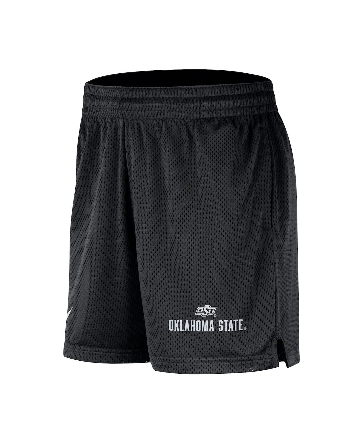 Shop Nike Men's  Black Oklahoma State Cowboys Mesh Performance Shorts