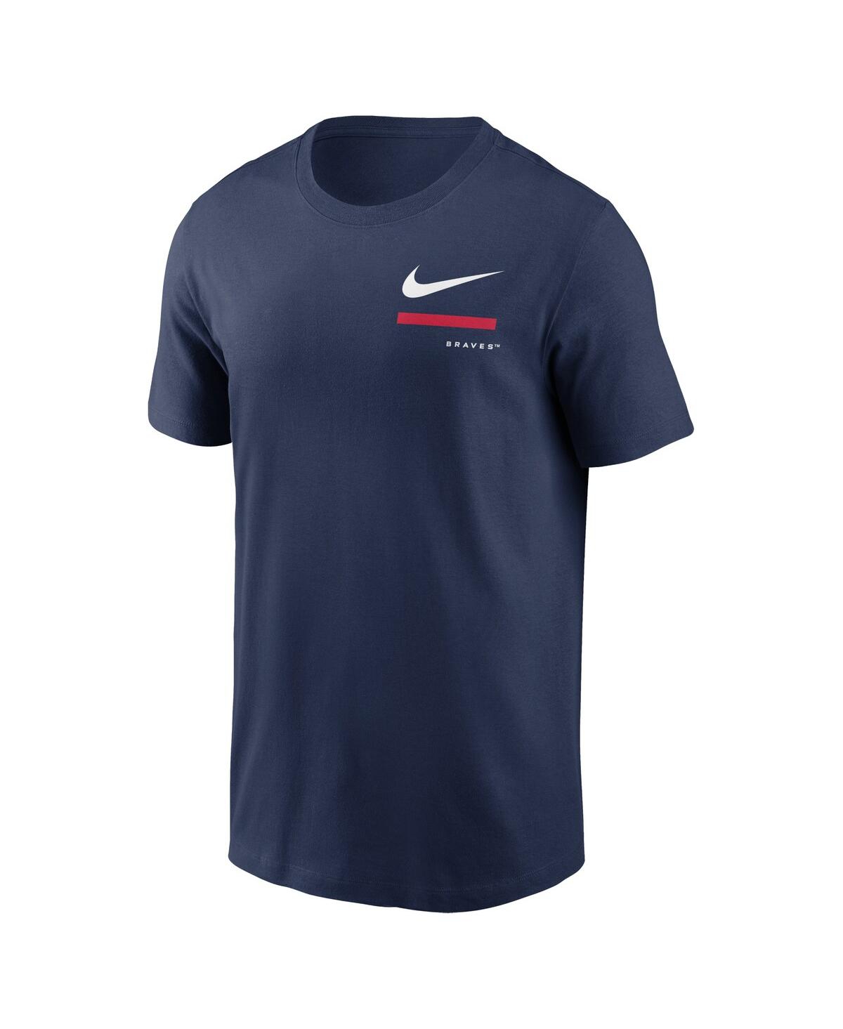 Atlanta Braves Nike Over the Shoulder T-Shirt - Navy