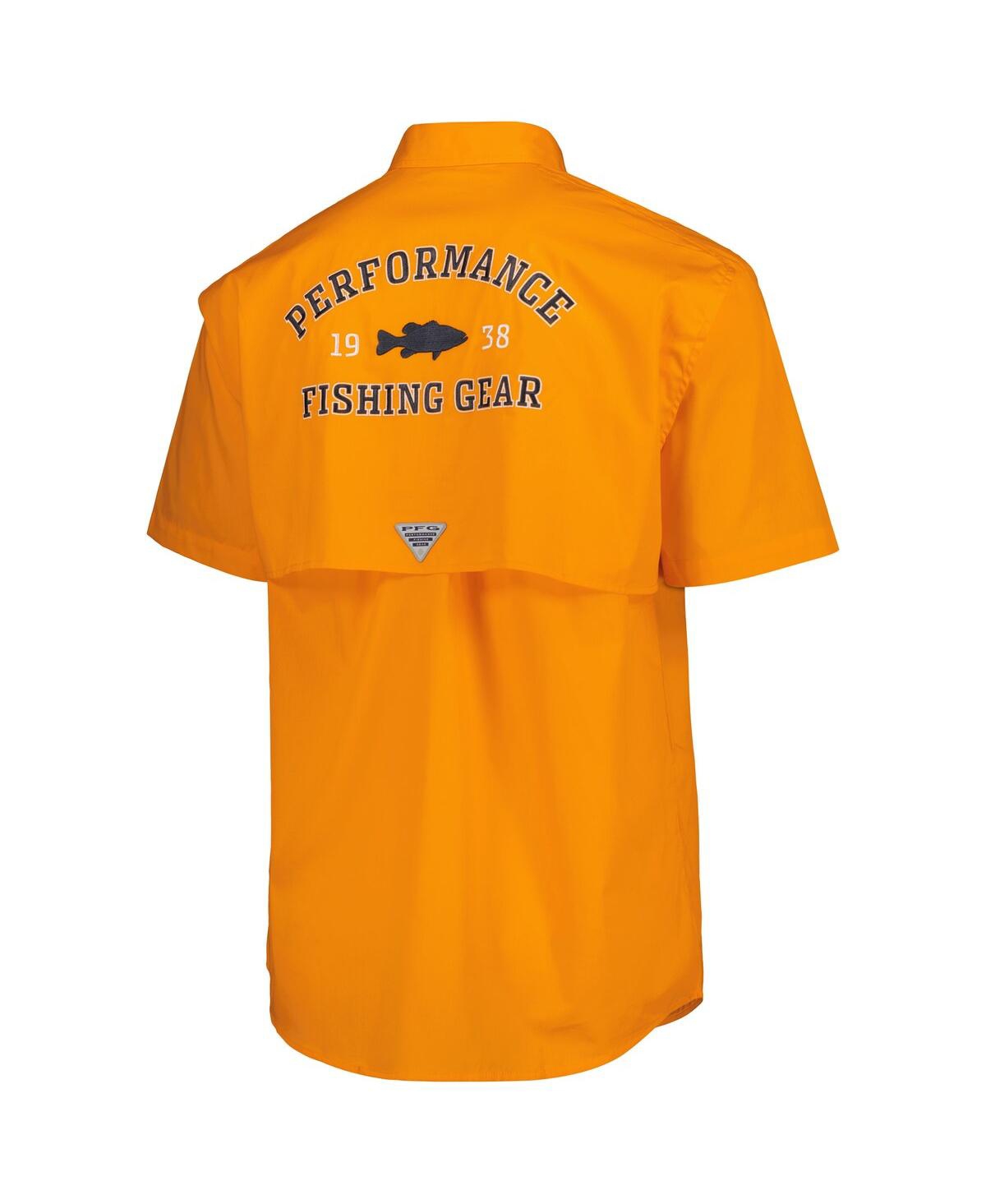 Shop Columbia Men's  Tennessee Orange Tennessee Volunteers Bonehead Button-up Shirt