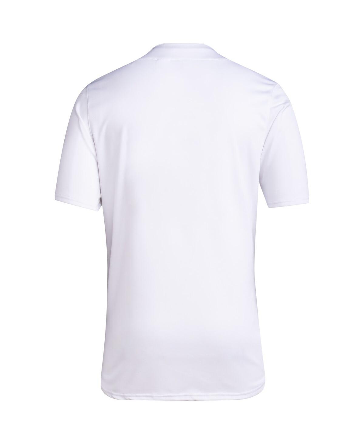 Men's adidasGeorgia Tech Yellow Jackets Team Baseball Jersey - White