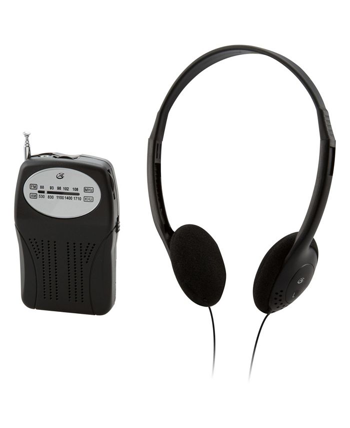 Pocket radio with earbuds deals