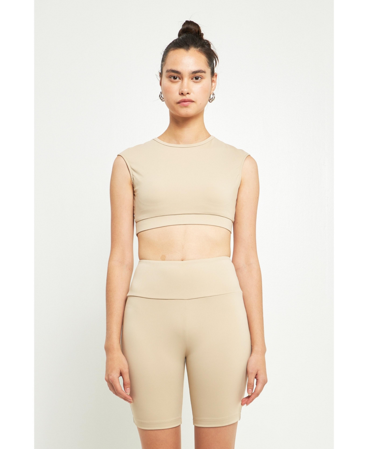 Strappy Back Crop Top