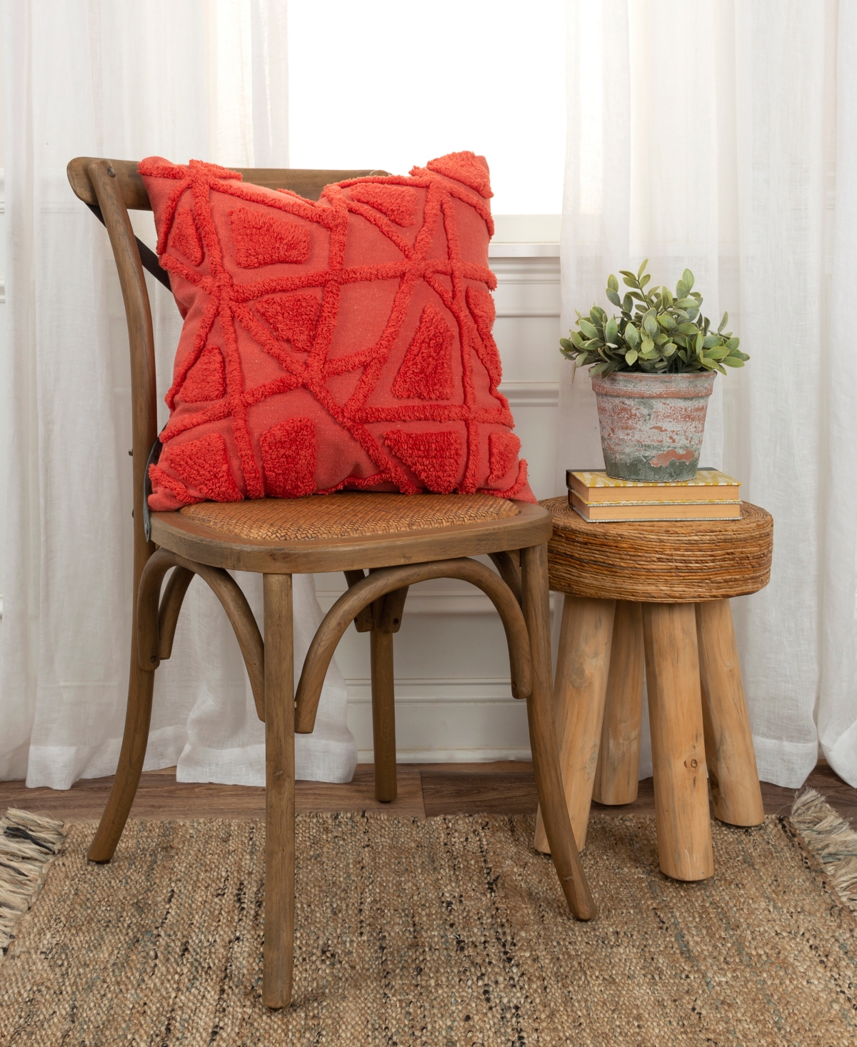 Rizzy Home Modern Craft Decorative Pillow, 20
