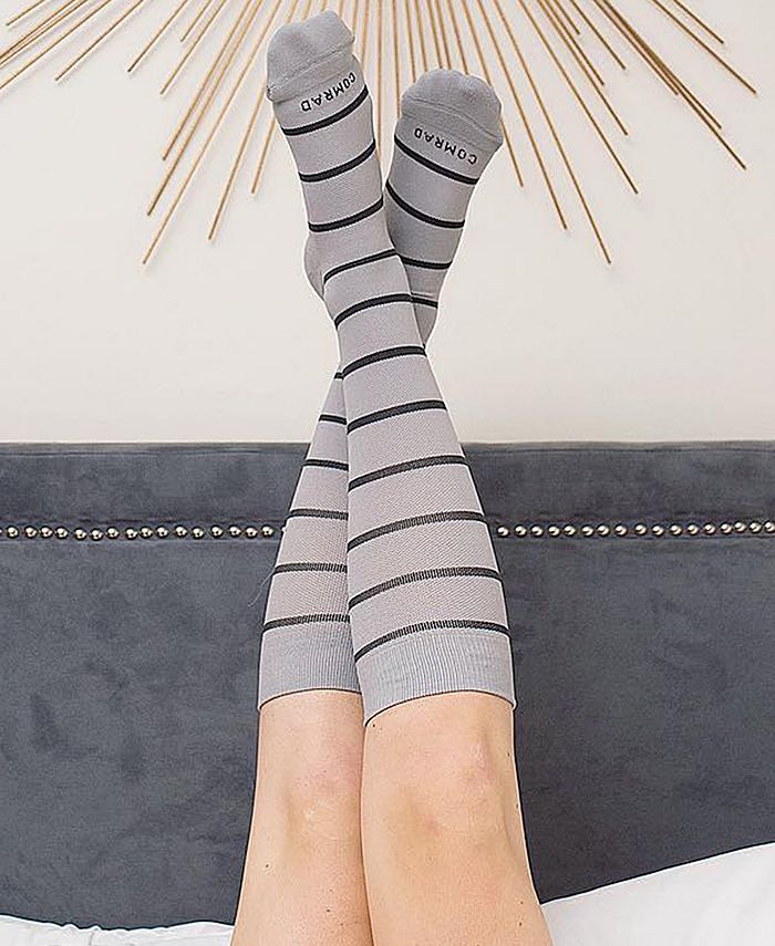 COMRAD Kneehigh Striped Companion Compression Sock Macy's