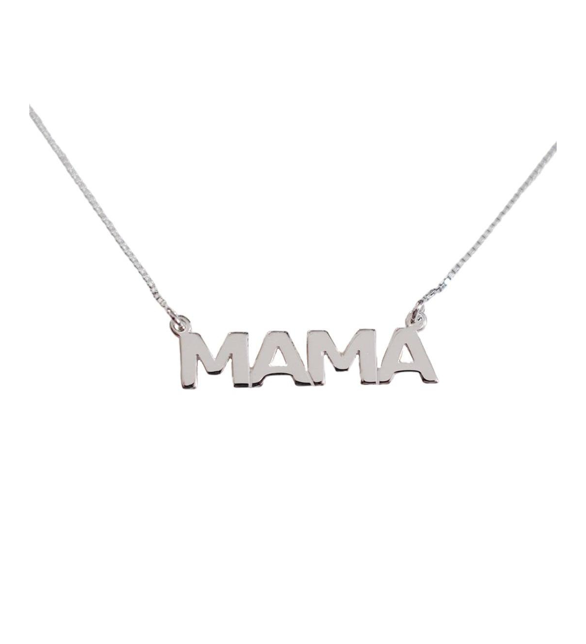 Mama Necklace - Silver