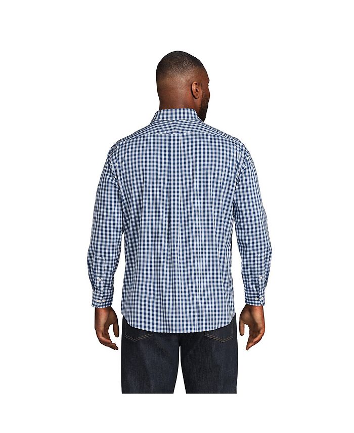 Lands' End Men's Big & Tall Traditional Fit ComfortFirst Dress Shirt
