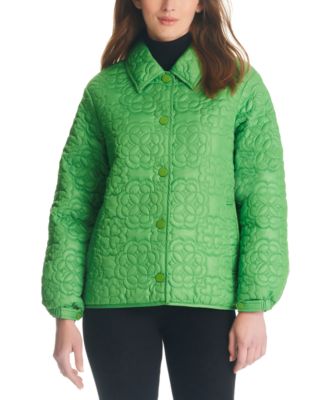 kate spade new york Women s Floral Quilted Coat Macy s