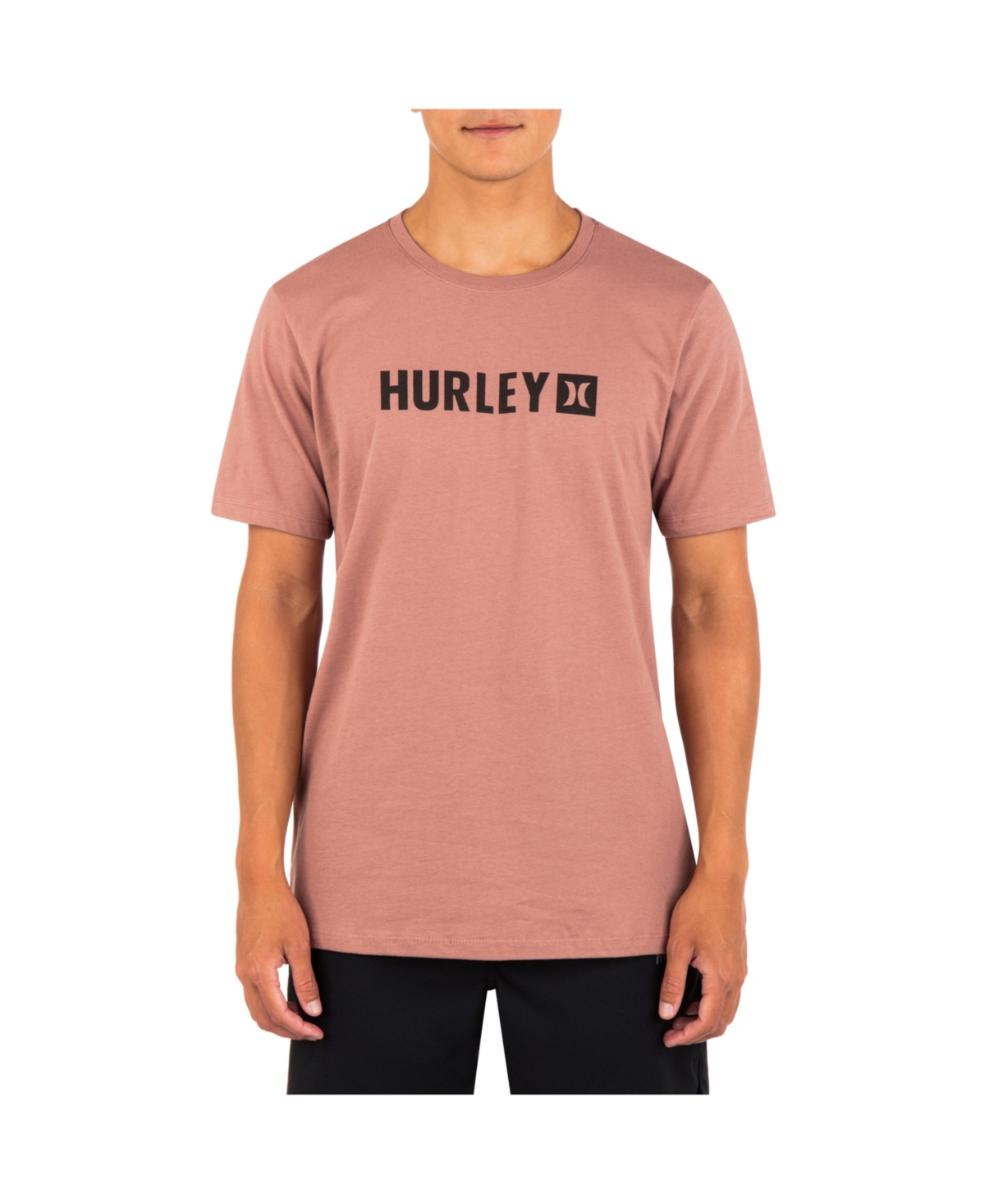 Hurley Men's Everyday The Box Short Sleeve T-shirt In Phantom Rose