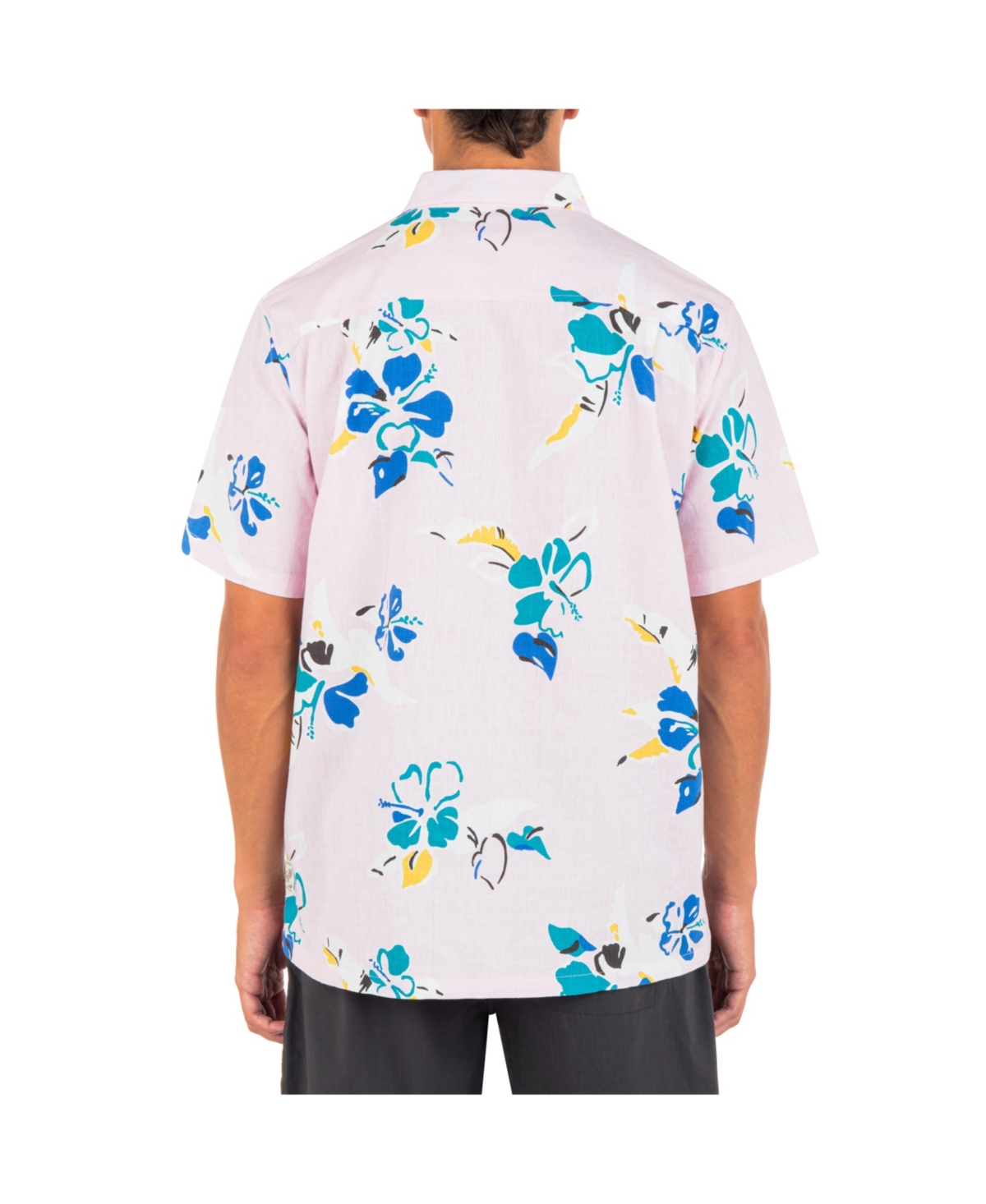 Hurley Men's Rincon Linen Short Sleeve Shirt