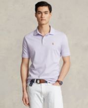 Louis Vuitton Fil a Fil Purple/Blue Polo Shirt, men's size XL