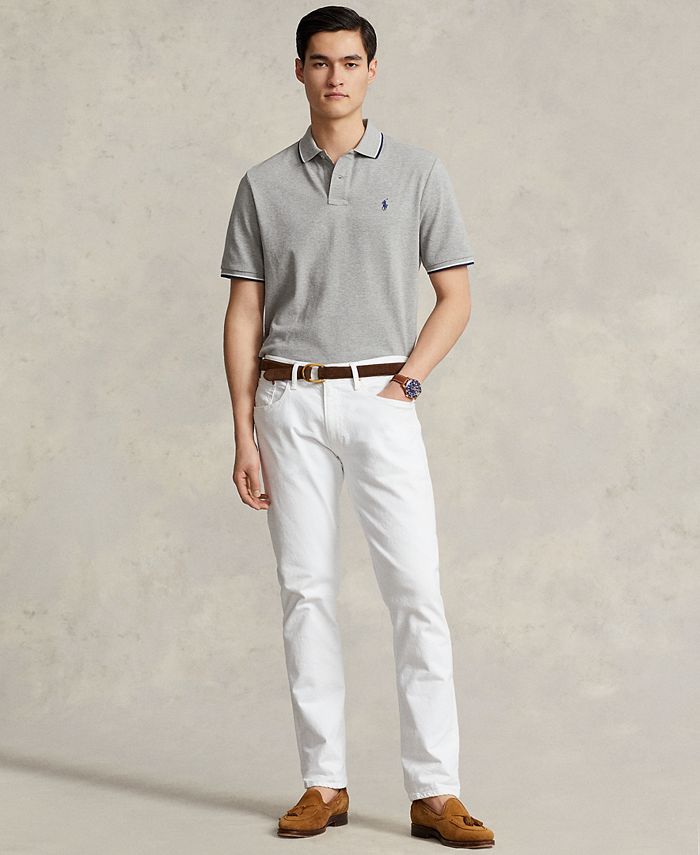 Polo Ralph Lauren Men's Classic-Fit Mesh Polo Shirt - Macy's