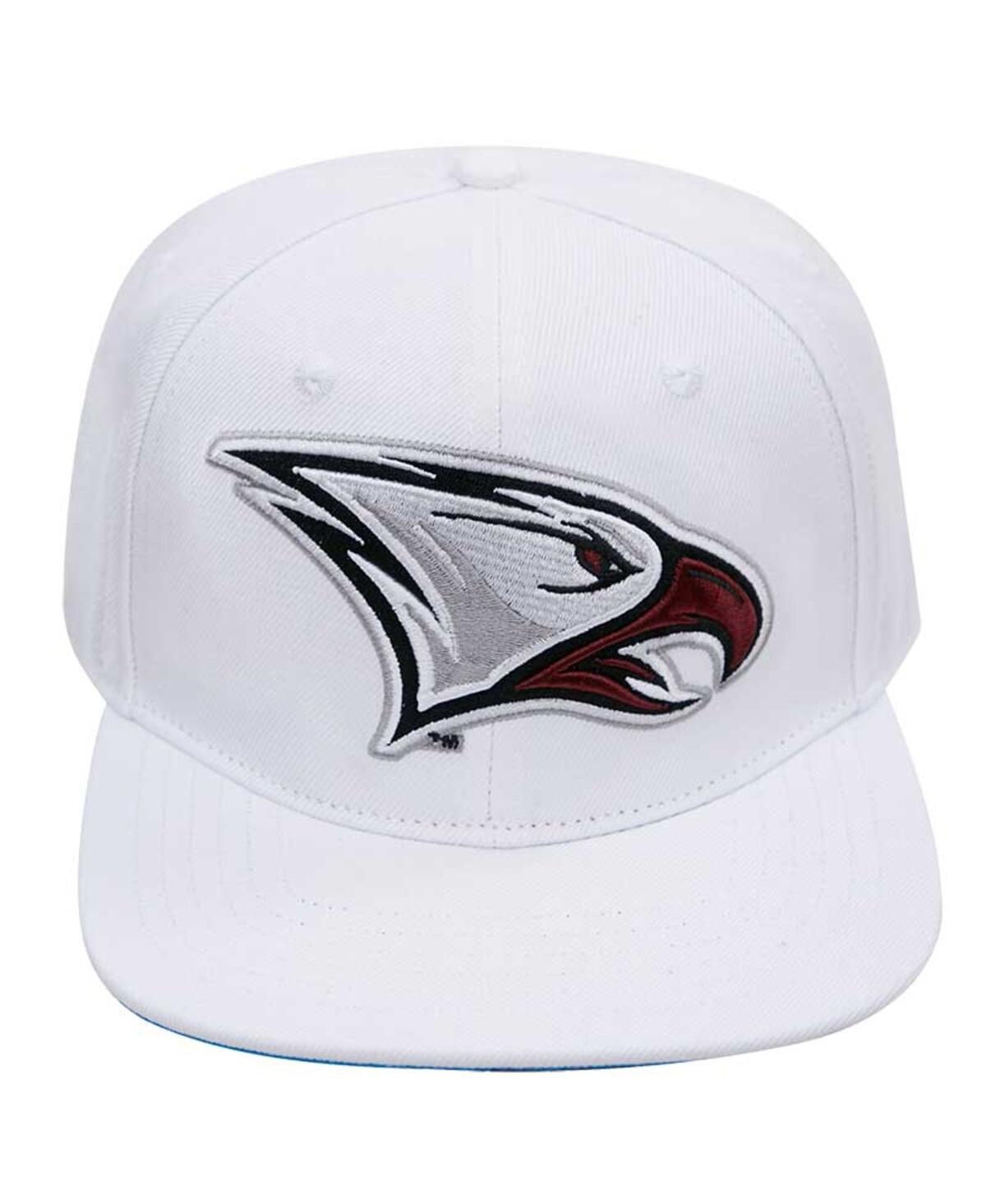 PRO STANDARD MEN'S PRO STANDARD WHITE NORTH CAROLINA CENTRAL EAGLES MASCOT EVERGREEN WOOL SNAPBACK HAT