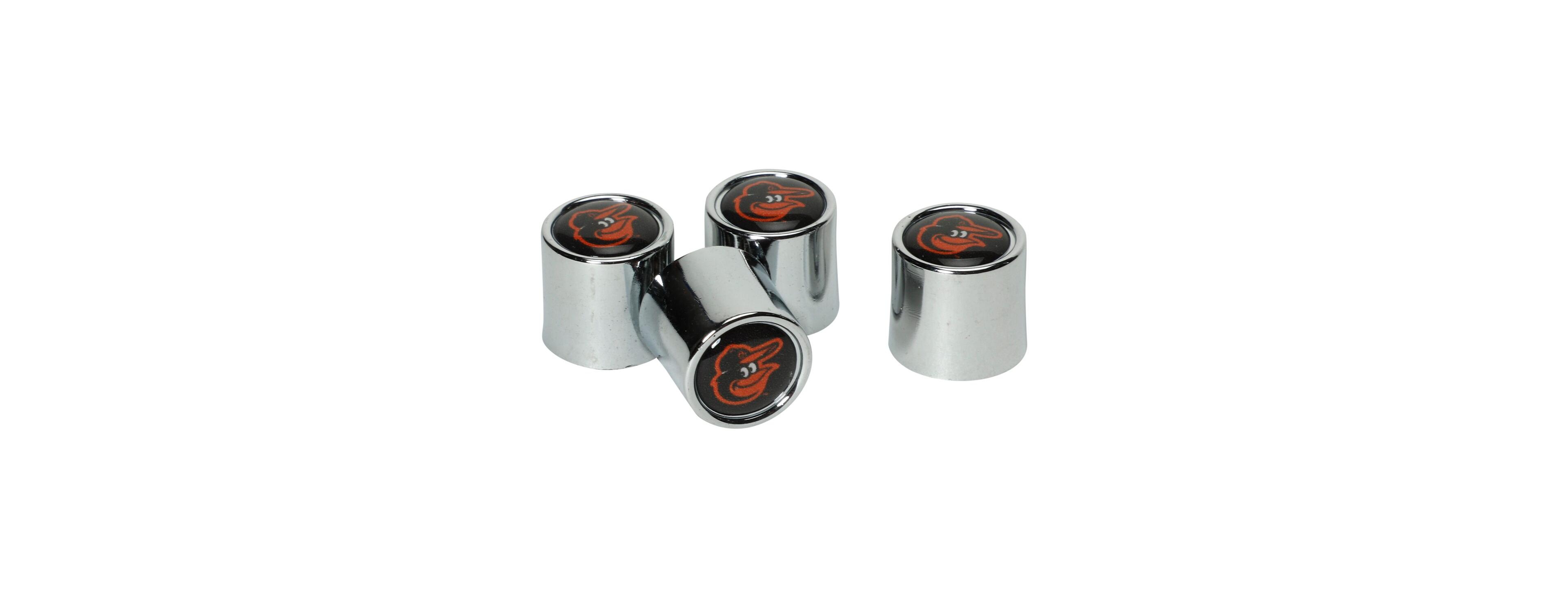 Wincraft Baltimore Orioles 4-Pack Valve Stem Covers