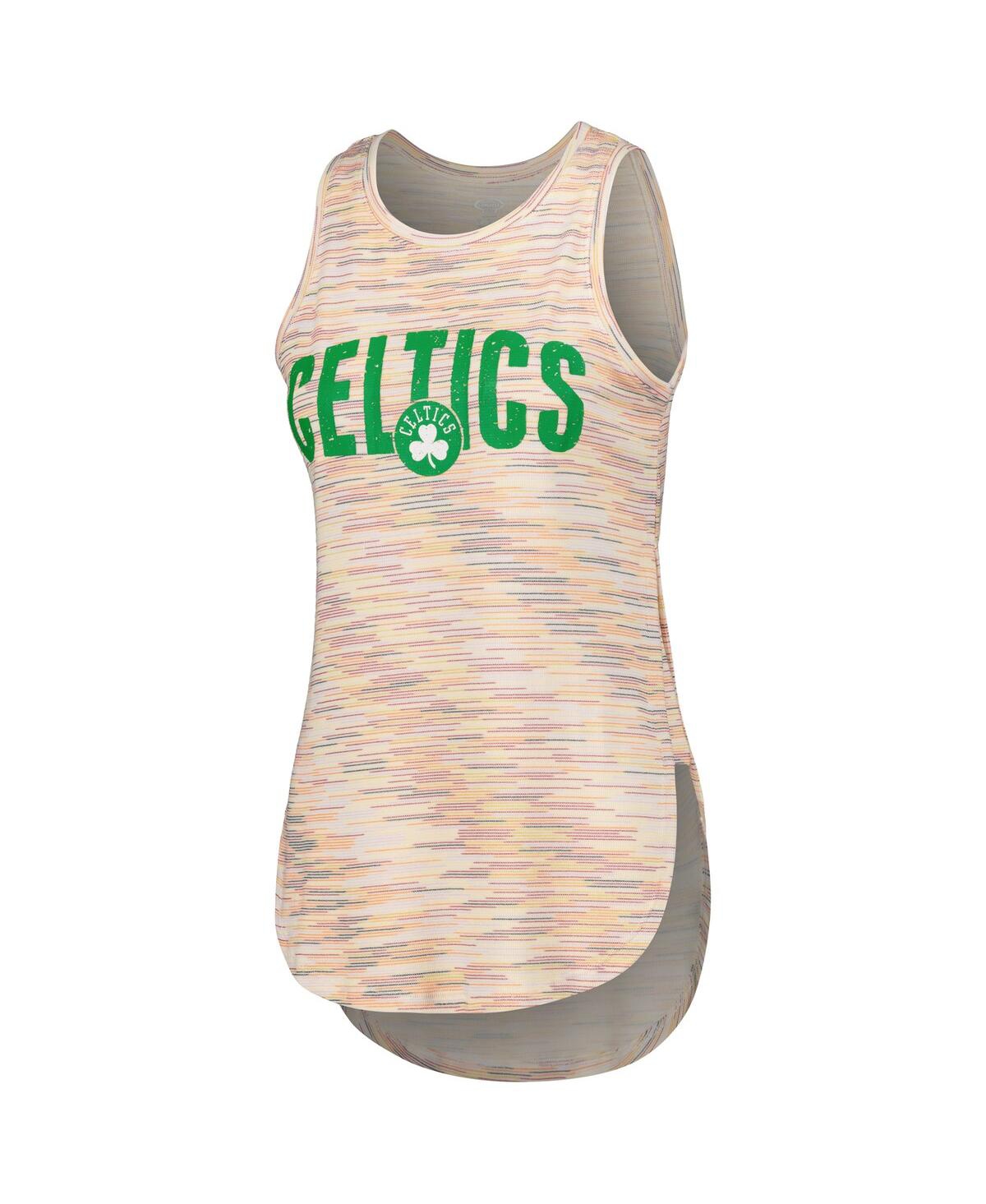 Shop Concepts Sport Women's  White Boston Celtics Sunray Tank Top
