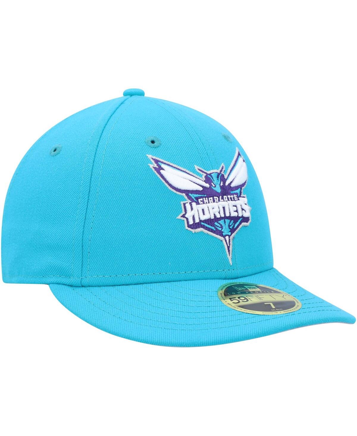 Men's New EraCharlotte Hornets Team Low Profile 59FIFTY Fitted Hat - Teal