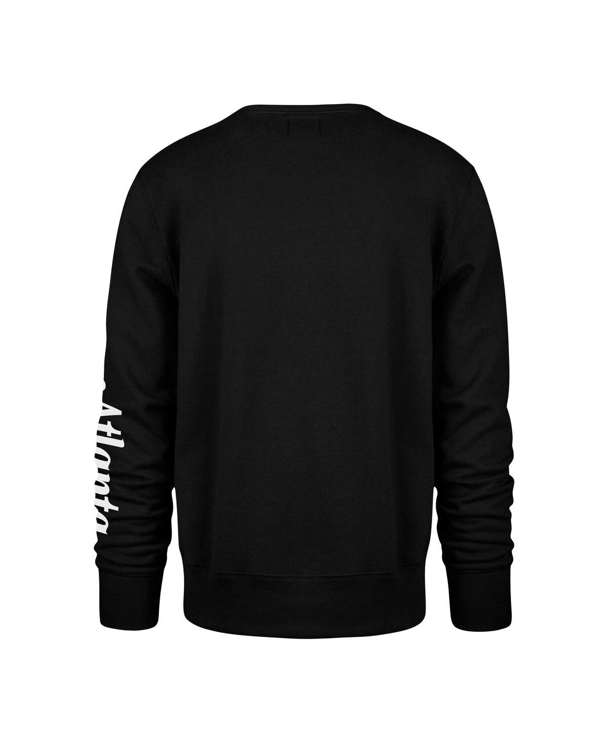 Men's '47 BrandAtlanta Hawks 2022/23 City Edition Two-Peat Headline Pullover Sweatshirt - Black