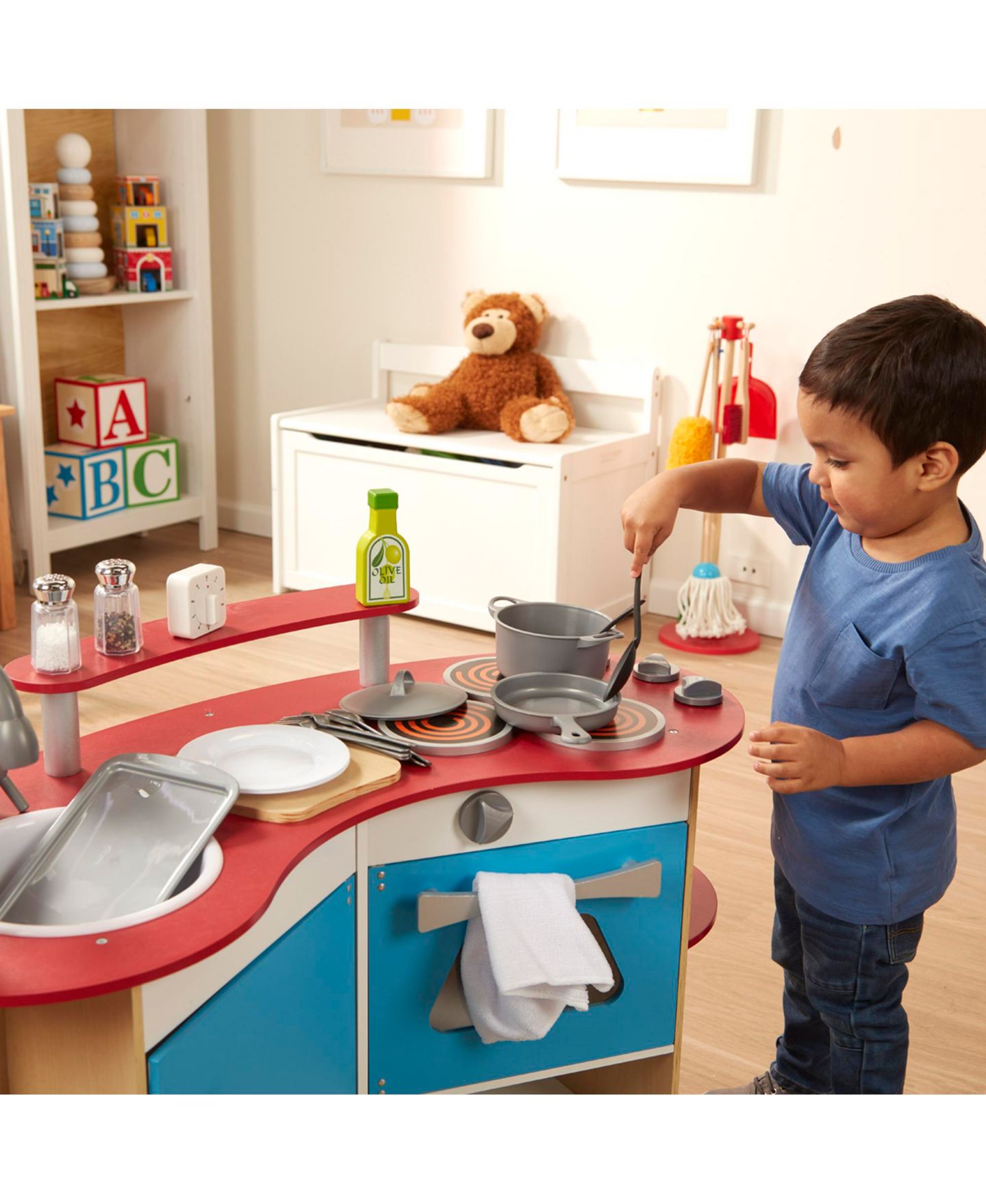 Детские игрушки Melissa and Doug Kitchen Accessories 22-Piece Set, Ages 3+ — фото 9