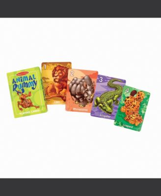 Melissa & Doug Classic Card Games Set - Old Maid, Go Fish, Rummy