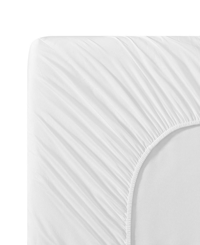 Vera Wang Simple Dot 300Thread Count Cotton Sateen 4 Piece Sheet Set
