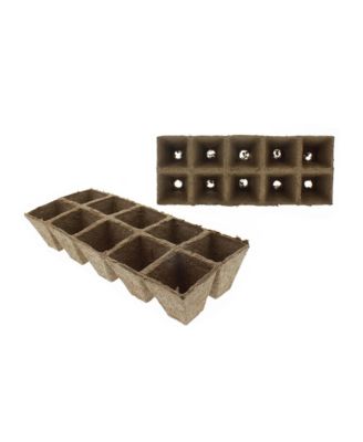 JS50 Jiffy-Strips Biodegradable Seed Starting Peat Strip -50 total pots