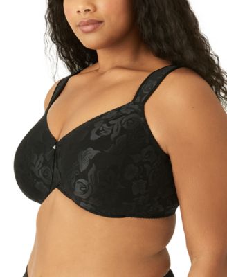 Women's Awareness Full Figure Seamless Underwire Bra 85567, Up To I Cup