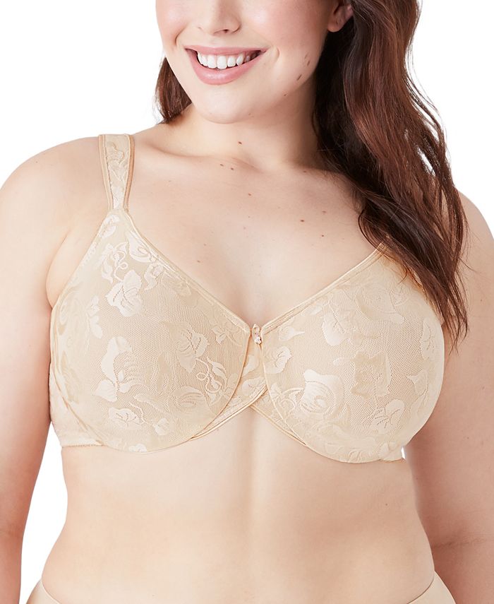 Wacoal Awareness Non-Padded Non-Wired Full Coverage Full Support Everyday  Comfort Bra - Brown