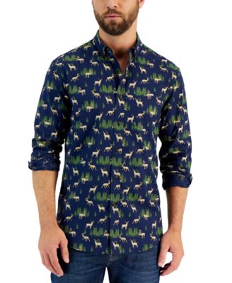 Club Room - Men's Deer Mountain Long Sleeve Shirt