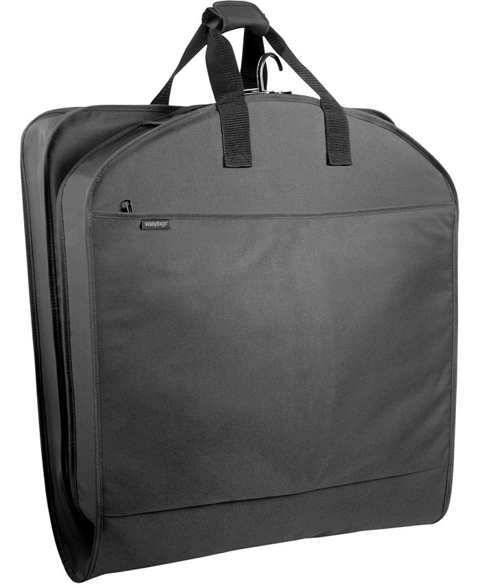 WallyBags 60" Deluxe Travel Garment Bag with Bride Embroidery and 40