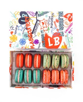 The Graffiti Edition Box of 12 Macarons