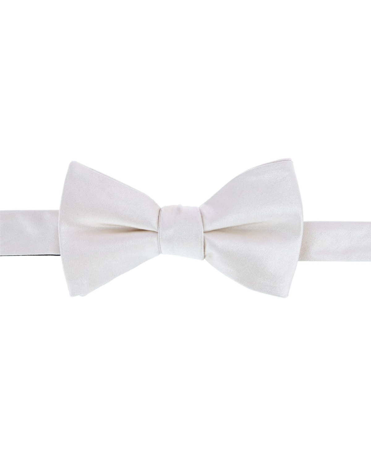 Trafalgar Men's Sutton Solid Color Silk Brace Bow Tie & Pocket Square Combo