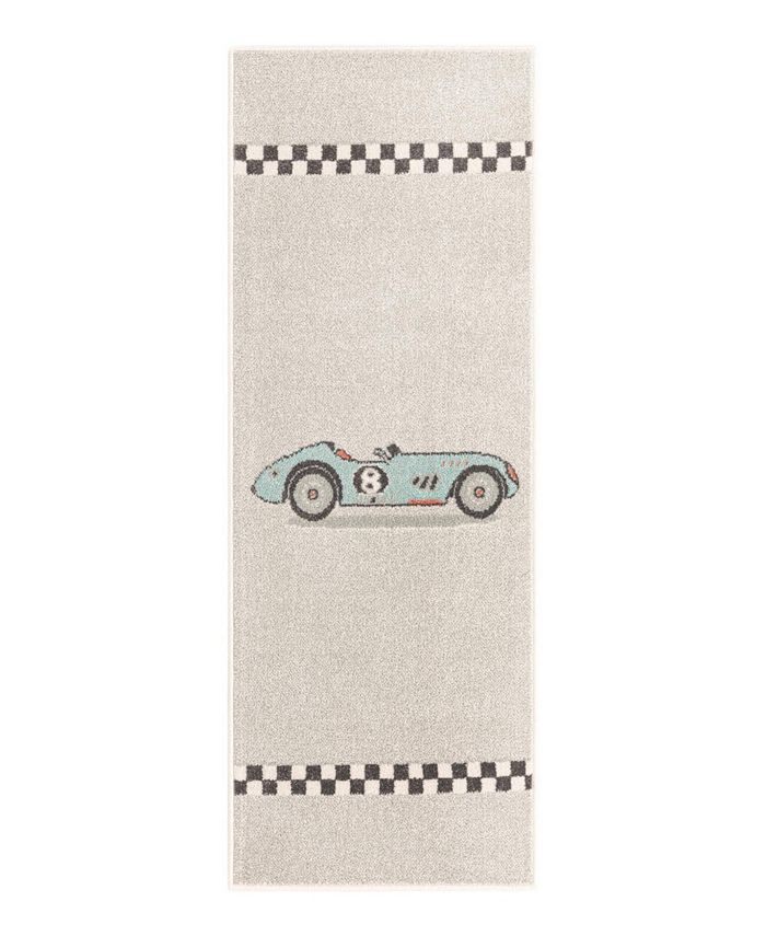 Bayshore Home Campy Kids Race Car Area Rug Macy's