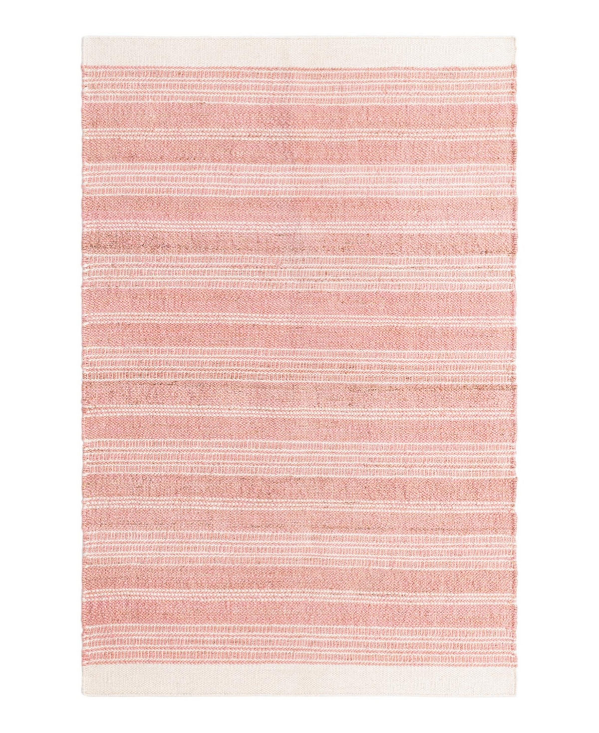 Bayshore Home Lasso Lss-01 6'1in x 9' Area Rug - Rose