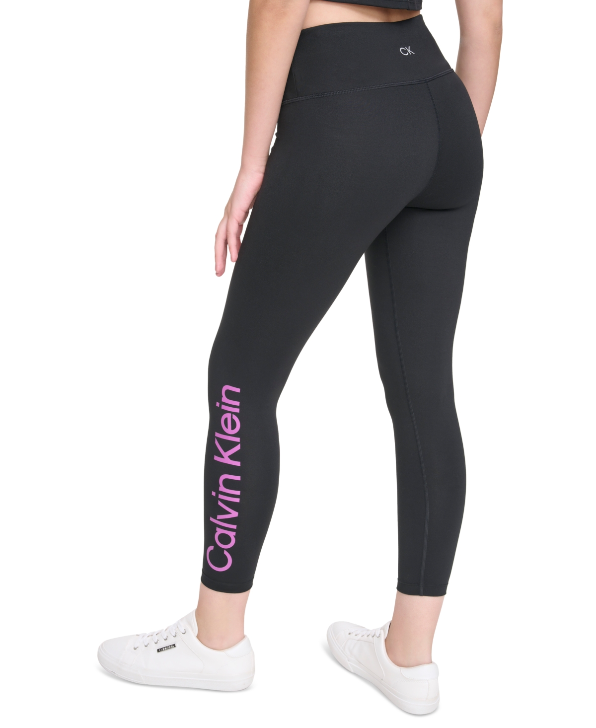 Calvin Klein Performance Women's High-Rise 7/8 Leggings -lotus