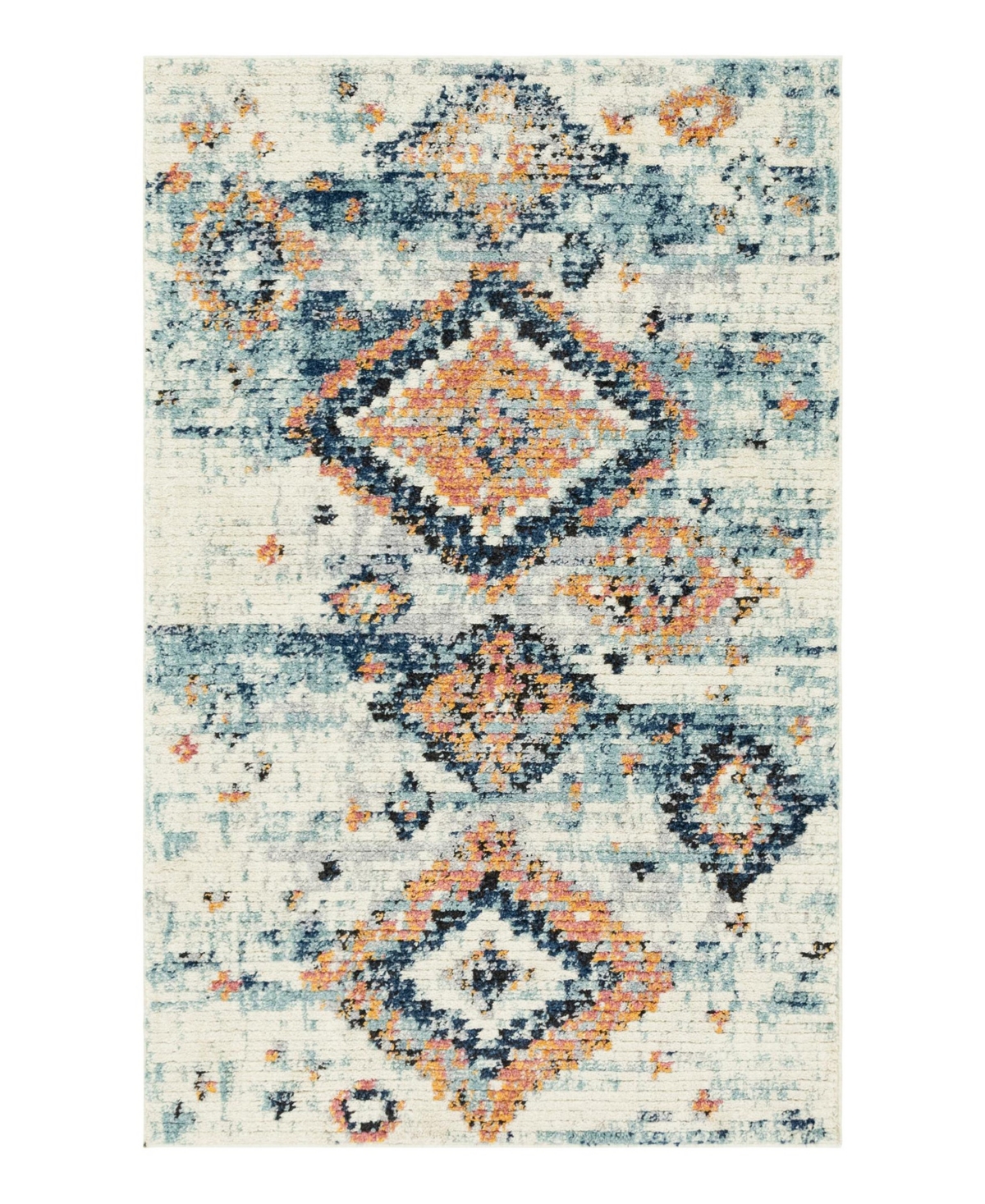 Bayshore Home Tangier Tng-01 5' X 8' Area Rug In Ivory