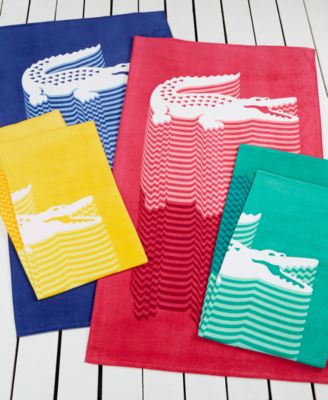 Lacoste - Croco Jump Beach Towel