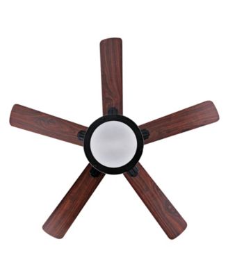 Brantley 52" 2-Light Bohemian Farmhouse Iron LED CEILING FAN