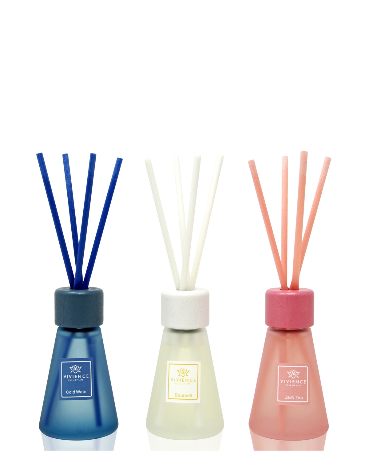 Cone Shaped Diffusers, Set of 3 - Multi