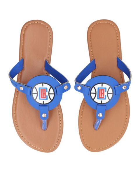 Женские сандалии FOCO LA Clippers Die-Cut Logo Flip Flops