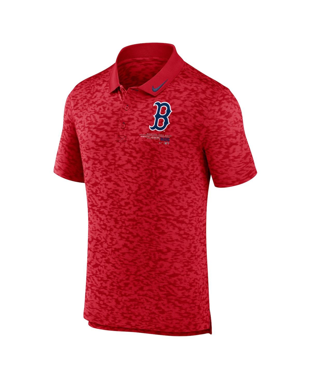Shop Nike Men's  Red Boston Red Sox Next Level Polo Shirt