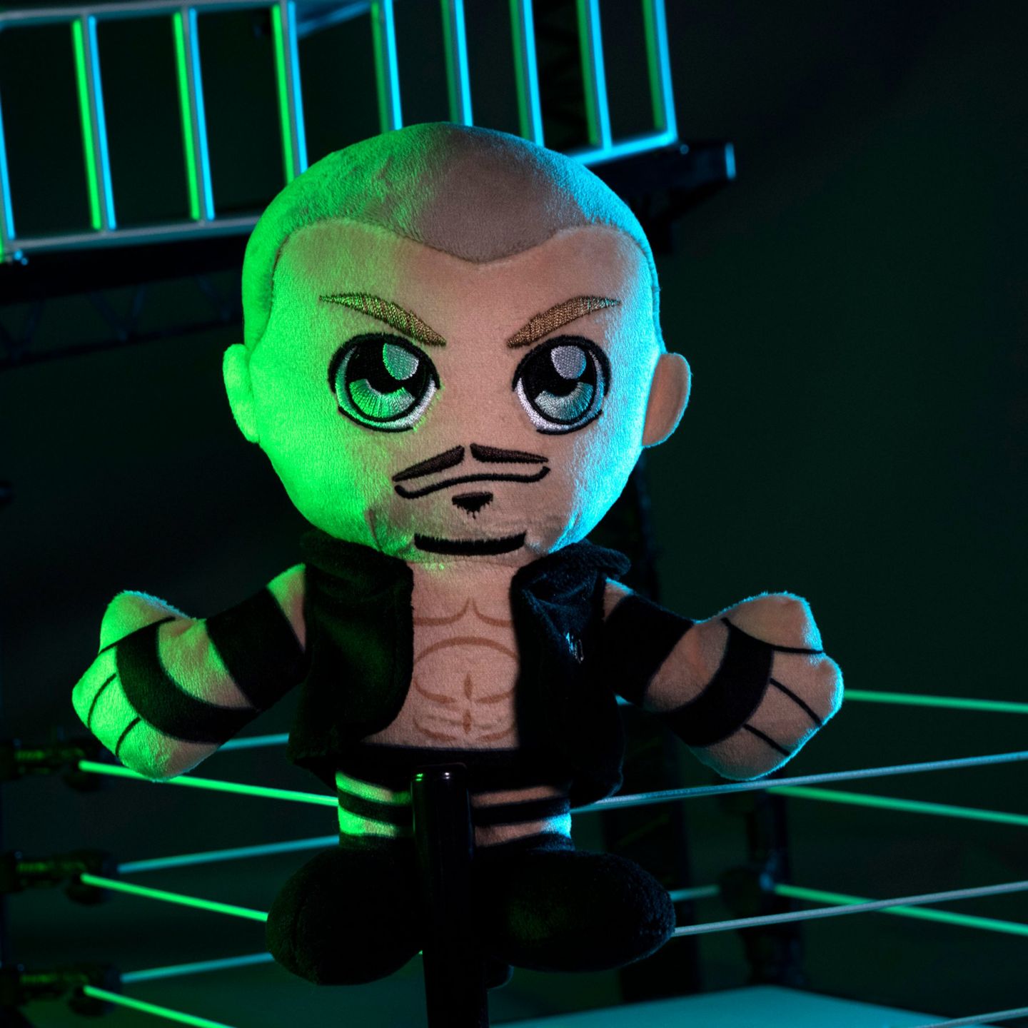 Детская мягкая игрушка Bleacher Creatures Randy Orton Chibi-Inspired 8" Kuricha Bean Bag Plush, цвет: Разноцветный — фото 8