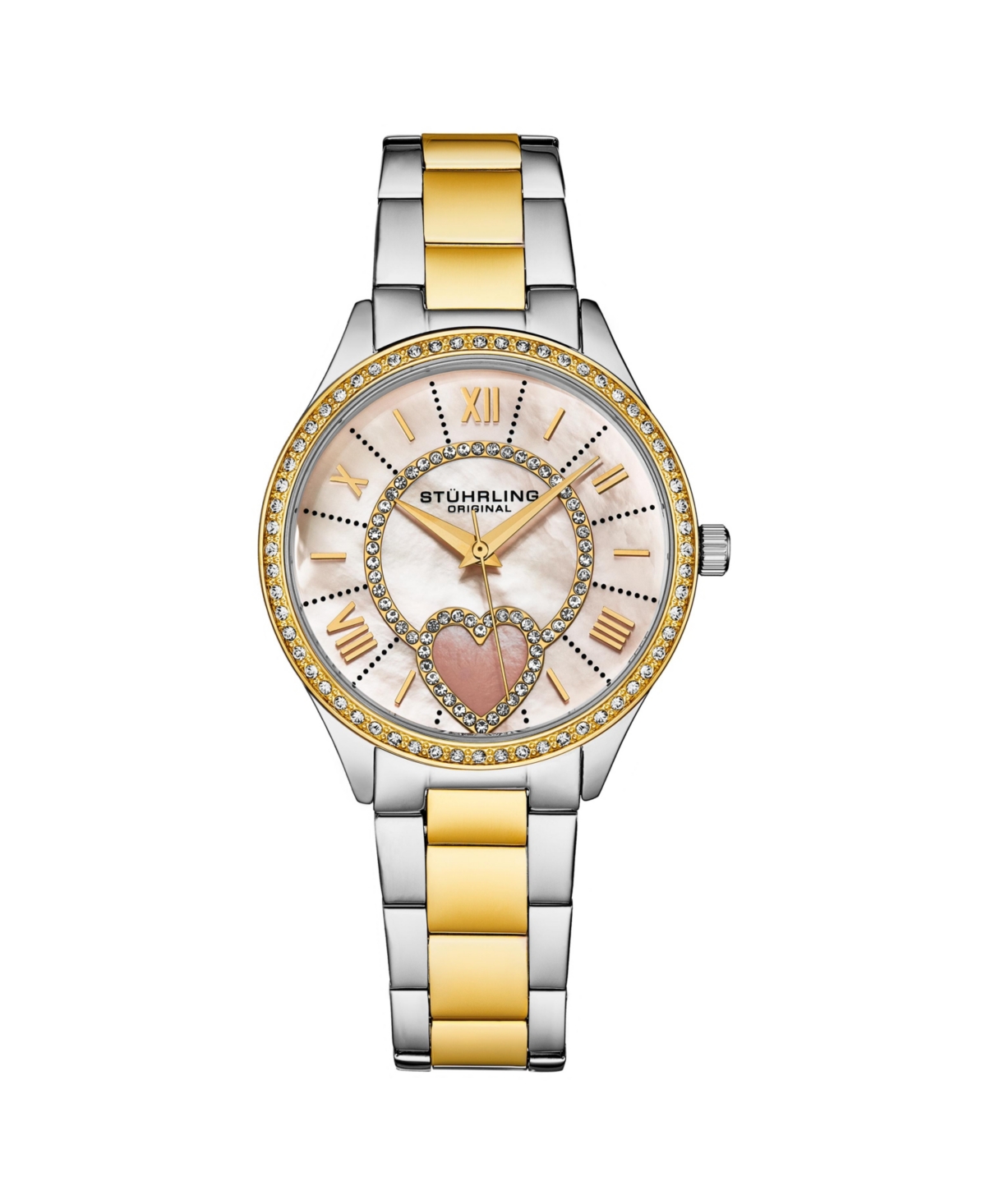 Women's Symphony Gold-Tone Stainless Steel , Mother of Pearl Dial , 45mm Round Watch - Gold-Tone