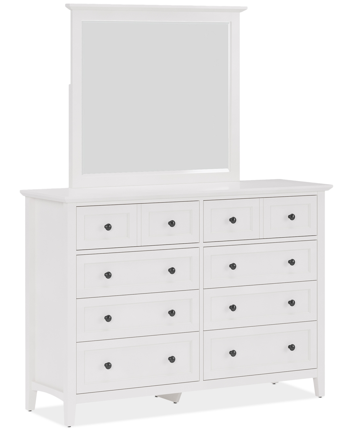 Macy's Hedworth Mirror In White